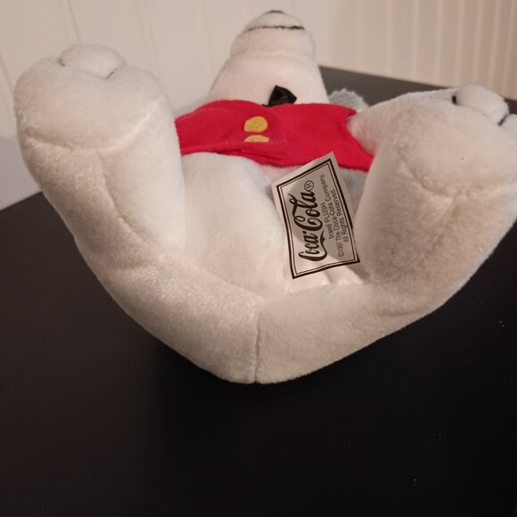 Coca Cola Bean Bag Plush Bear 1997 - Picture 7 of 11